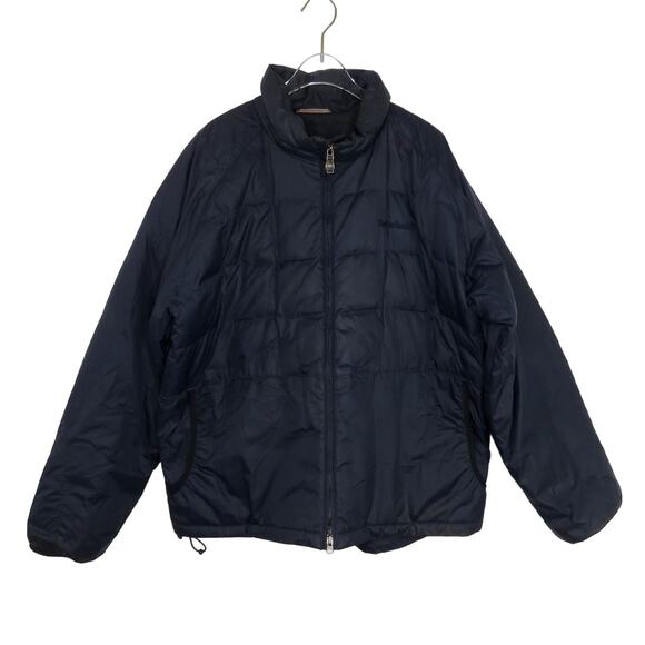 Timberland Men's Navy Blue Puffer Jacket Parka Coat XL - Picture 1 of 11